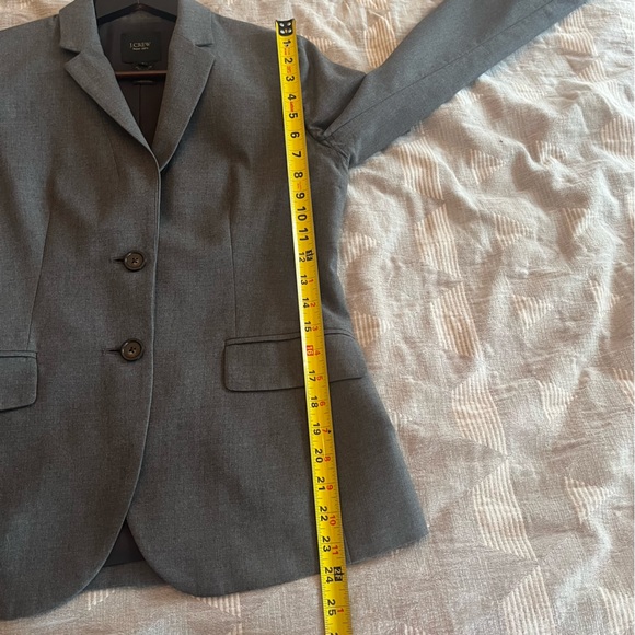 J CREW Super 120s Wool Skirt Suit - Picture 8 of 16